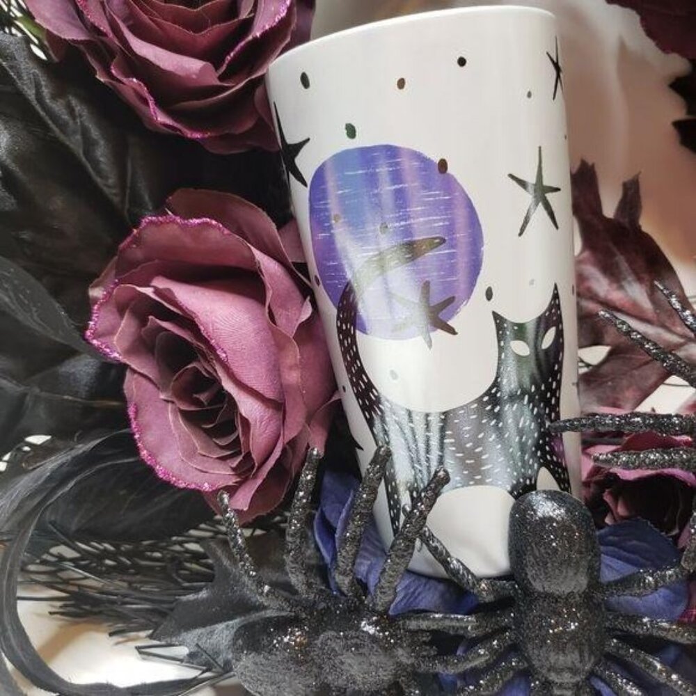 Starbucks 2020 Halloween cup lot 5 total. black cat tumbler travel cup reusable - Picture 8 of 12